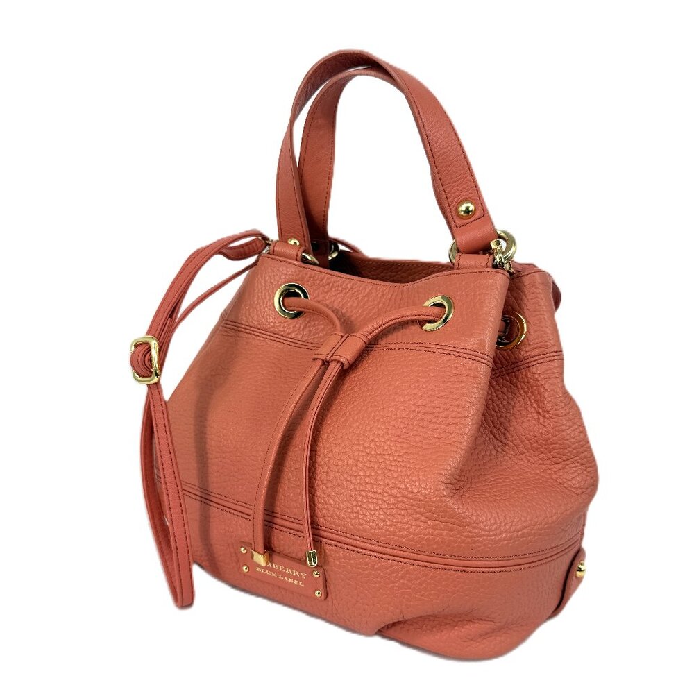 Burberry Blue Label – Nova Check Drawstring Bucket